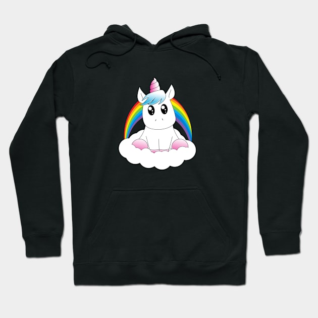 Cute Unicorn Hoodie by Stoney09